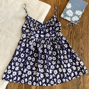 Vintage floral baby doll top